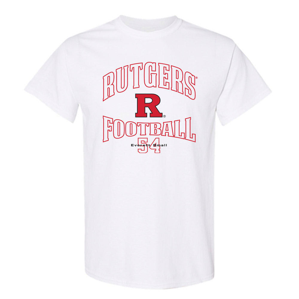 Rutgers - NCAA Football : Everett Small - Classic Fashion Shersey T-Shirt-0