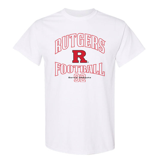 Rutgers - NCAA Football : Darold DeNgohe - Classic Fashion Shersey T-Shirt-0