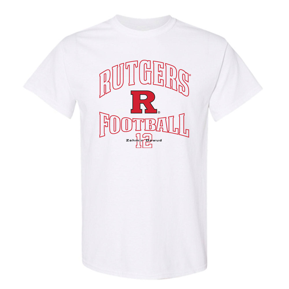 Rutgers - NCAA Football : Zahmir Dawud - Classic Fashion Shersey T-Shirt-0