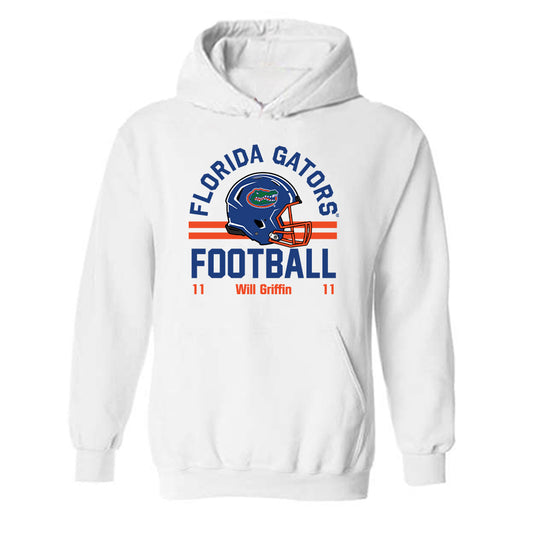 Florida - NCAA Football : Will Griffin - Classic Fashion Shersey Hooded Sweatshirt-0