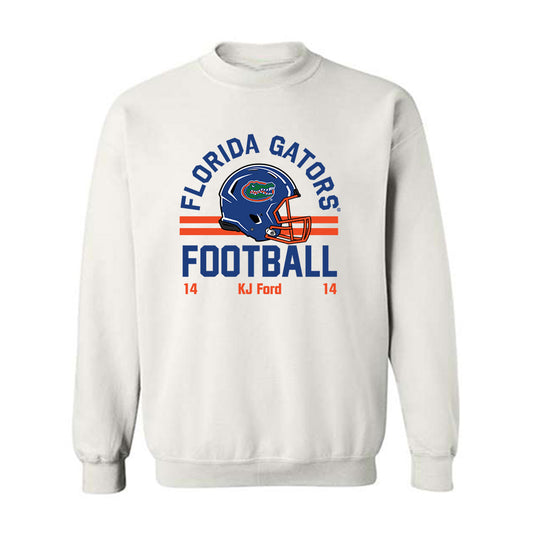 Florida - NCAA Football : KJ Ford - Classic Fashion Shersey Crewneck Sweatshirt-0