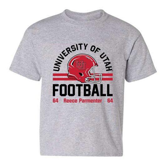 Utah - NCAA Football : Reece Parmenter - Youth T-Shirt