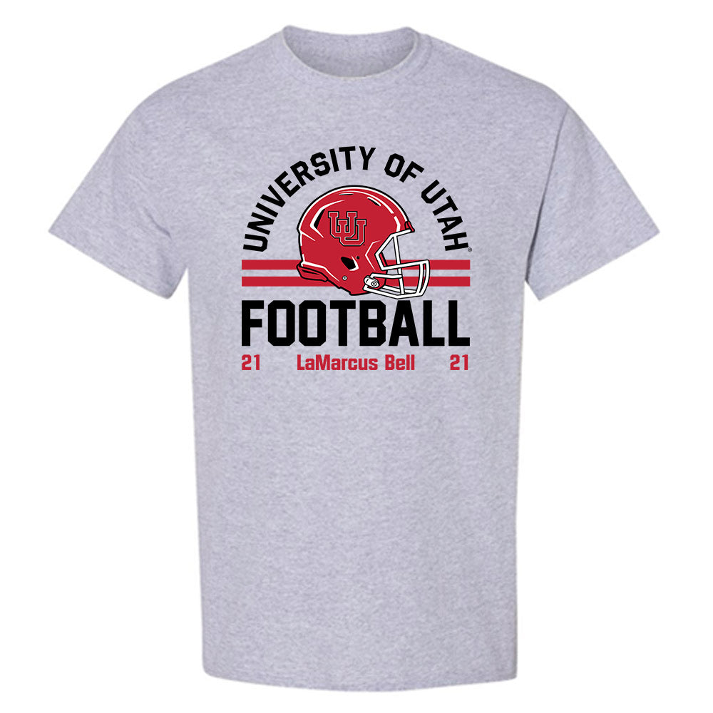 Utah - NCAA Football : LaMarcus Bell - Classic Fashion Shersey T-Shirt-0