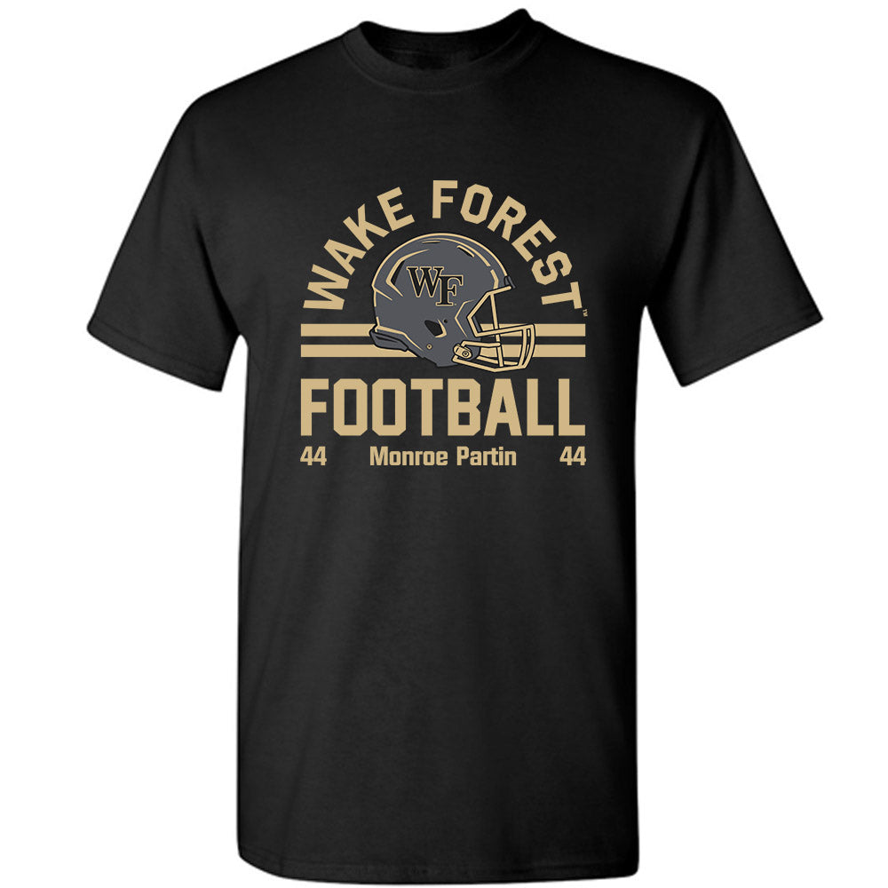 Wake Forest - NCAA Football : Monroe Partin - Classic Fashion Shersey T-Shirt-0