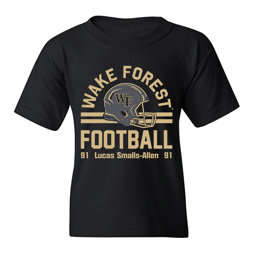Wake Forest - NCAA Football : Lucas Smalls-Allen - Classic Fashion Shersey Youth T-Shirt-0