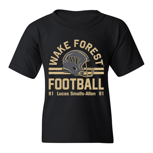 Wake Forest - NCAA Football : Lucas Smalls-Allen - Classic Fashion Shersey Youth T-Shirt-0