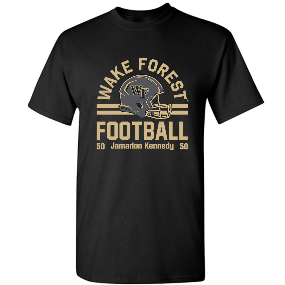 Wake Forest - NCAA Football : Jamarion Kennedy - Classic Fashion Shersey T-Shirt-0