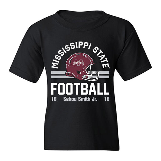 Mississippi State - NCAA Football : Sekou Smith Jr. - Fashion Shersey Youth T-Shirt-0