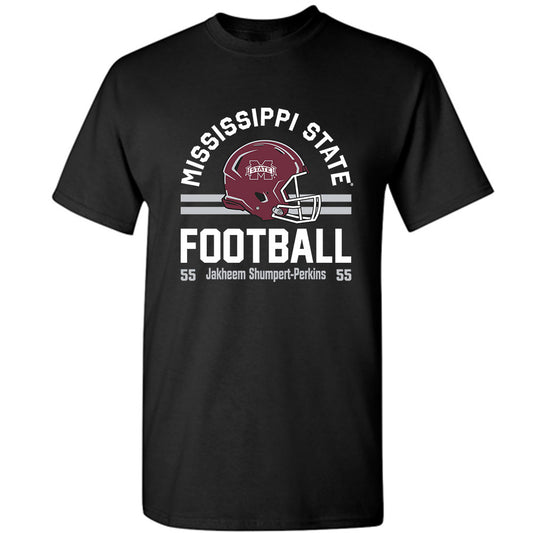 Mississippi State - NCAA Football : Jakheem Shumpert-Perkins - Fashion Shersey T-Shirt-0