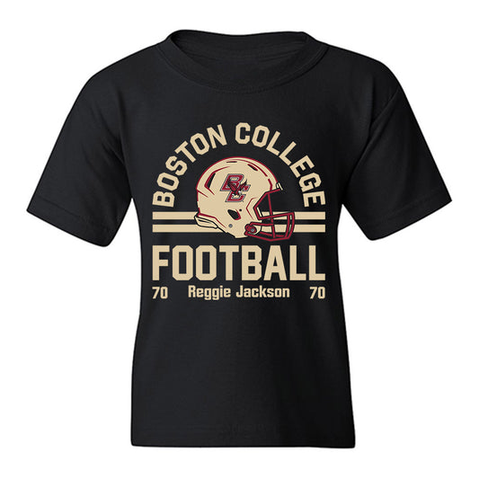 Boston College - NCAA Football : Reggie Jackson - Fashion Shersey Youth T-Shirt-0
