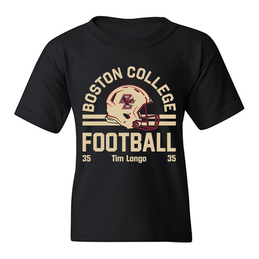 Boston College - NCAA Football : Tim Longo - Fashion Shersey Youth T-Shirt-0
