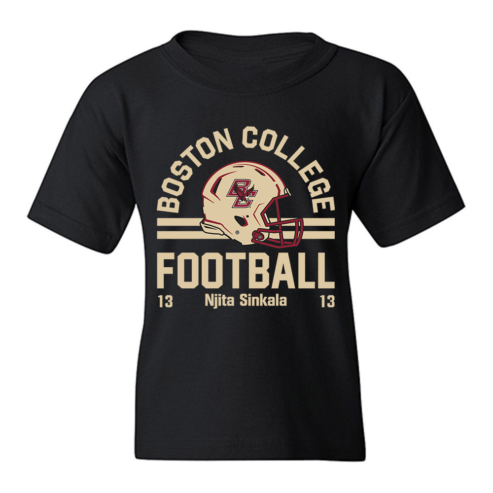 Boston College - NCAA Football : Njita Sinkala - Fashion Shersey Youth T-Shirt-0