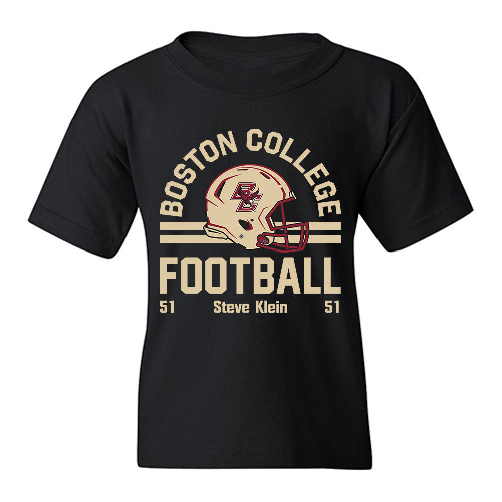 Boston College - NCAA Football : Steve Klein - Fashion Shersey Youth T-Shirt-0