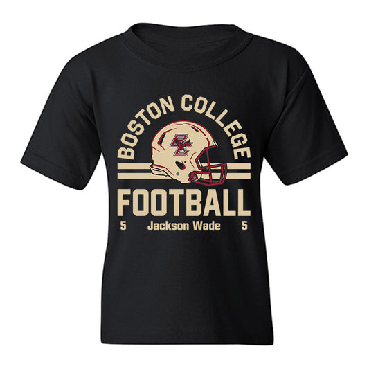 Boston College - NCAA Football : Jackson Wade - Fashion Shersey Youth T-Shirt-0