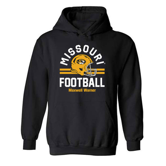 Missouri - NCAA Football : Maxwell Warner - Classic Fashion Shersey Hooded Sweatshirt-0