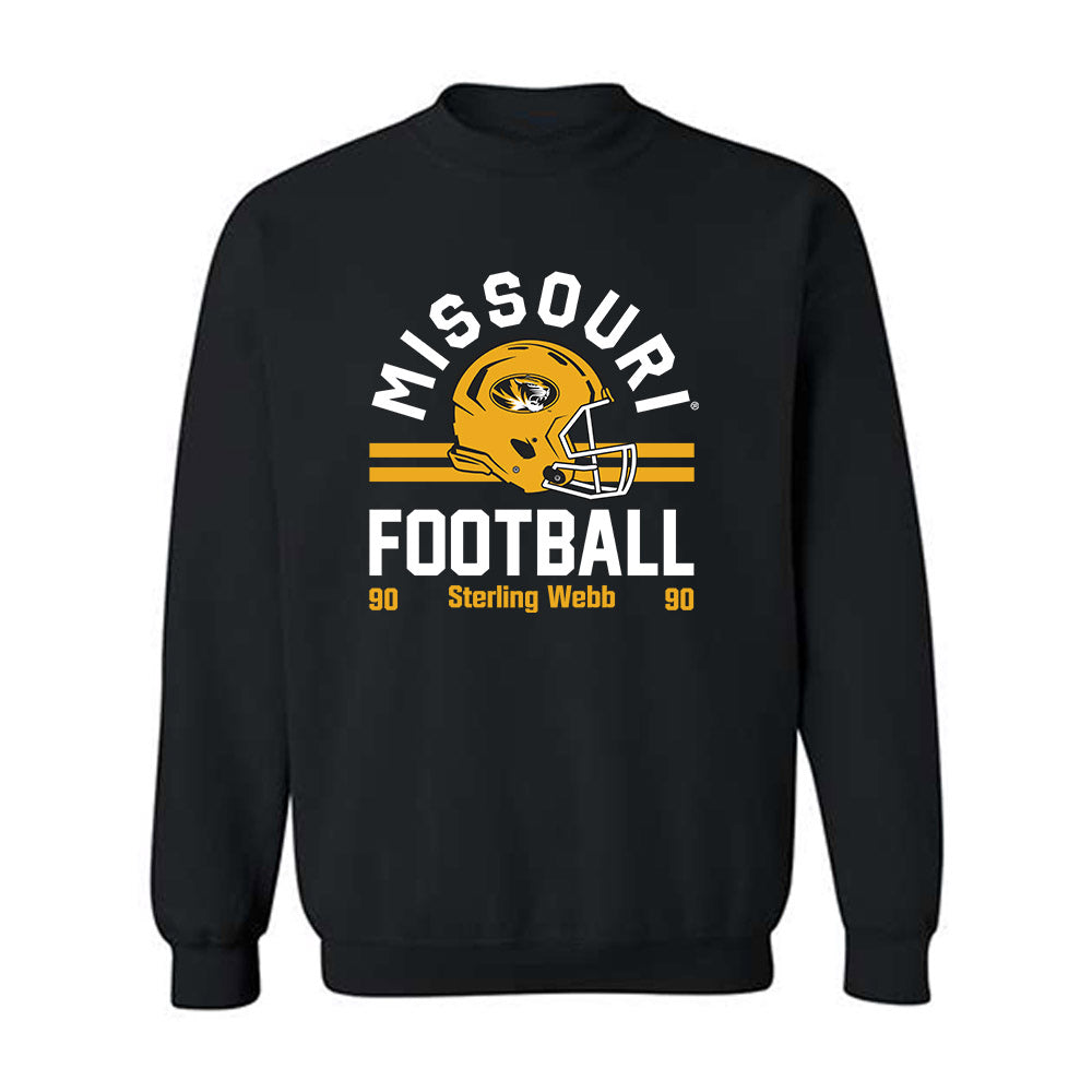 Missouri - NCAA Football : Sterling Webb - Classic Fashion Shersey Crewneck Sweatshirt-0