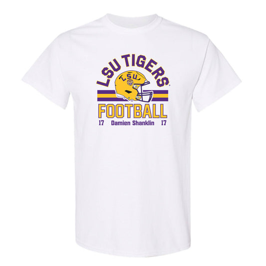 LSU - NCAA Football : Damien Shanklin - Classic Fashion Shersey T-Shirt-0