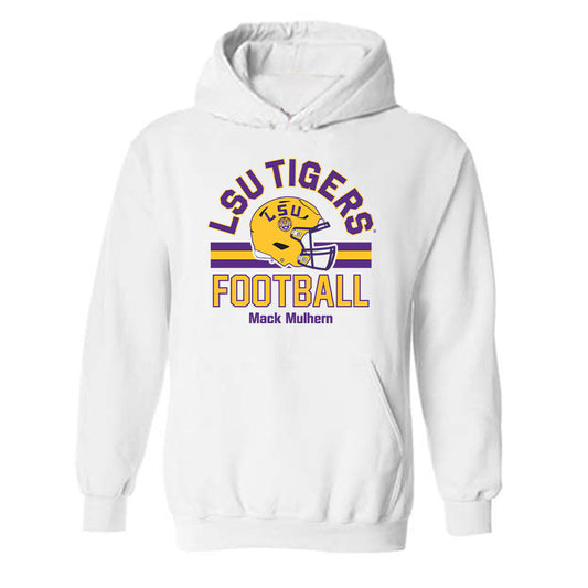 LSU - NCAA Football : Mack Mulhern - Classic Fashion Shersey Hooded Sweatshirt-0