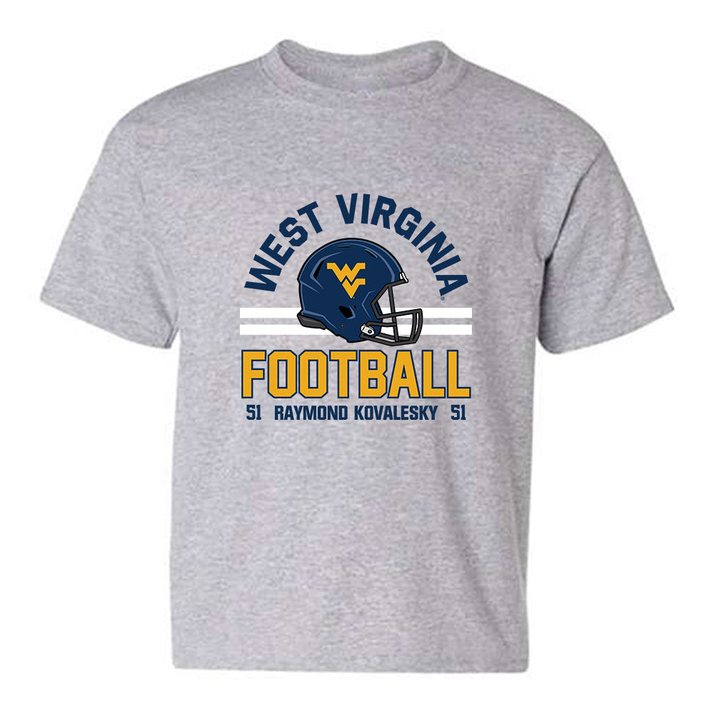 West Virginia - NCAA Football : Raymond Kovalesky - Classic Fashion Shersey Youth T-Shirt-0