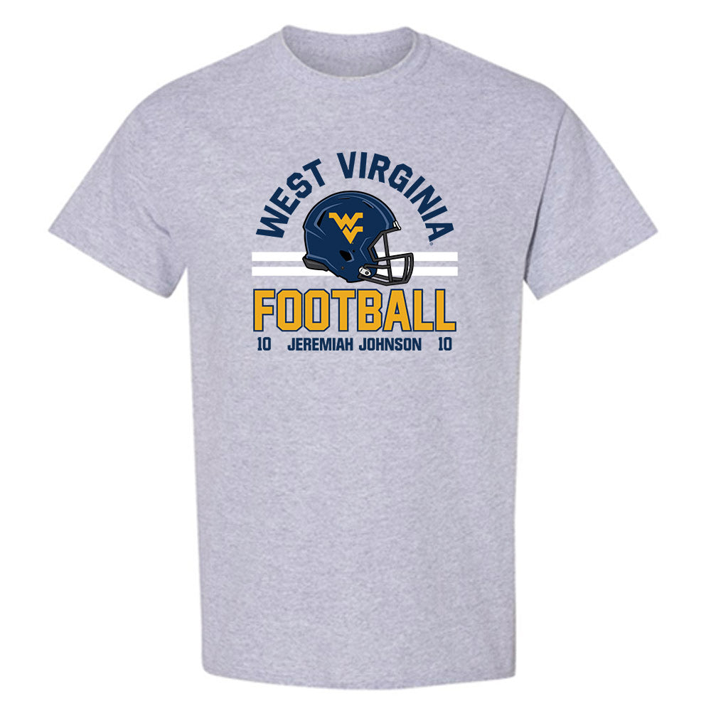West Virginia - NCAA Football : Jeremiah Johnson - Classic Fashion Shersey T-Shirt-0
