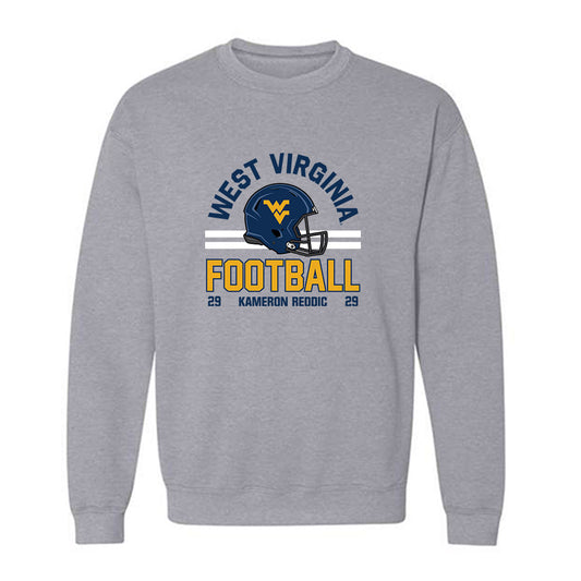 West Virginia - NCAA Football : Kameron Reddic - Classic Fashion Shersey Crewneck Sweatshirt-0