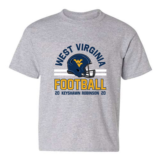 West Virginia - NCAA Football : Keyshawn Robinson - Youth T-Shirt