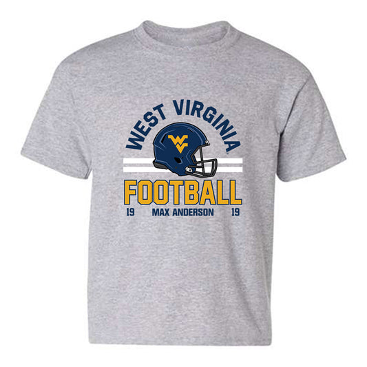 West Virginia - NCAA Football : Max Anderson - Classic Fashion Shersey Youth T-Shirt-0