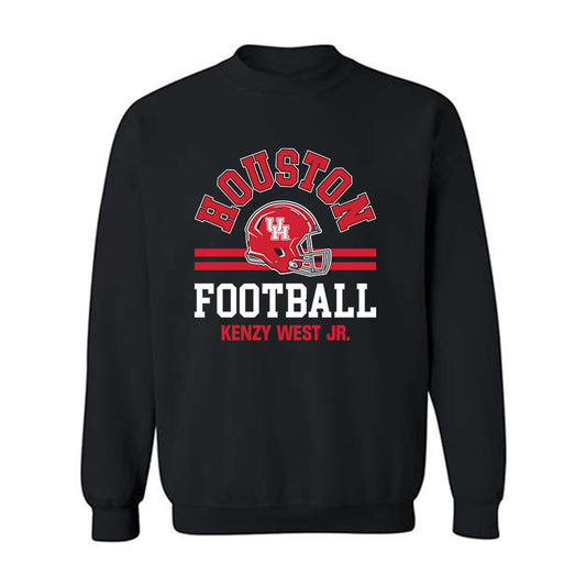 Houston - NCAA Football : Kenzy West Jr. - Classic Fashion Shersey Crewneck Sweatshirt-0