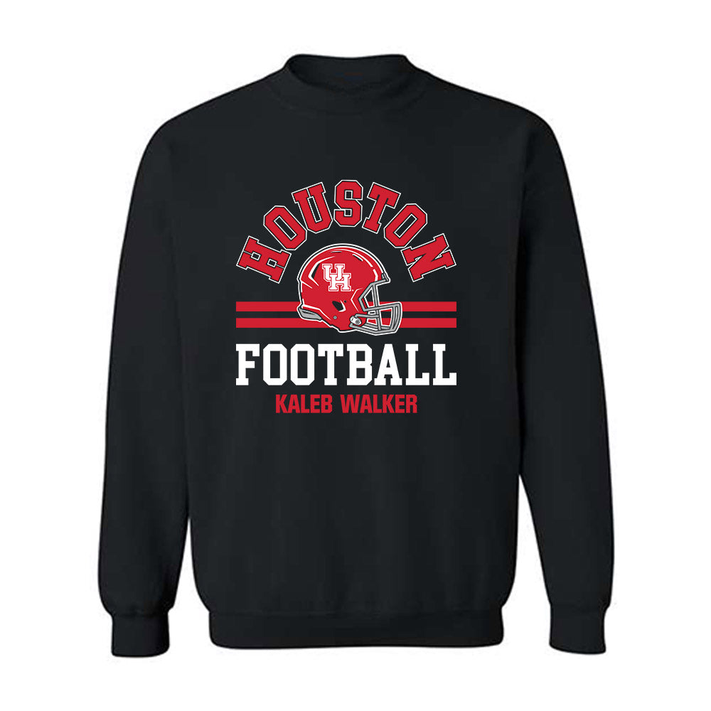 Houston - NCAA Football : Kaleb Walker - Classic Fashion Shersey Crewneck Sweatshirt-0