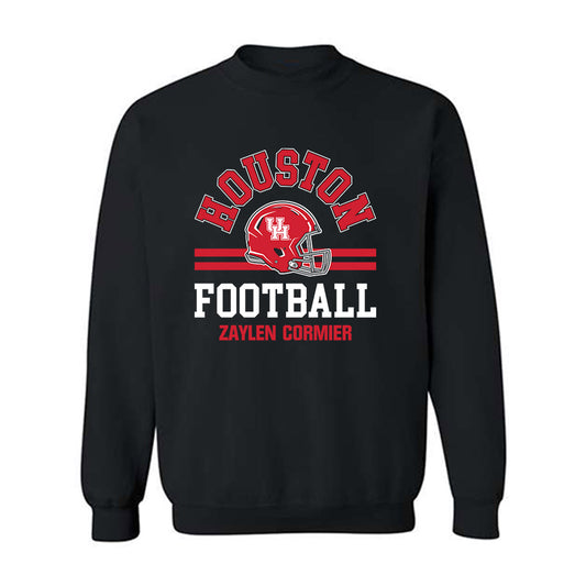 Houston - NCAA Football : Zaylen Cormier - Classic Fashion Shersey Crewneck Sweatshirt-0