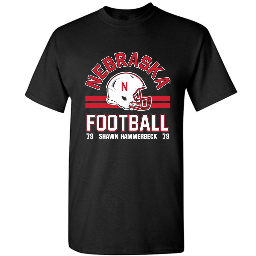 Nebraska - NCAA Football : Shawn Hammerbeck - Fashion Shersey T-Shirt-0