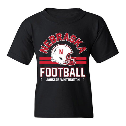 Nebraska - NCAA Football : Jahsear Whittington - Fashion Shersey Youth T-Shirt-0