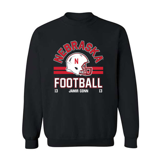 Nebraska - NCAA Football : Jamir Conn - Fashion Shersey Crewneck Sweatshirt-0