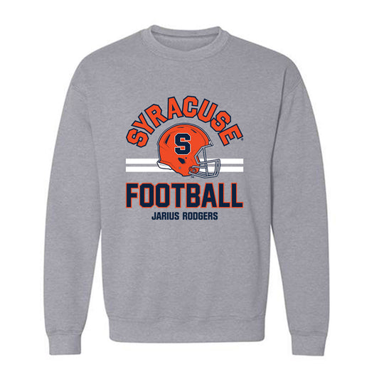 Syracuse - NCAA Football : Jarius Rodgers - Sport Shersey Crewneck Sweatshirt-0