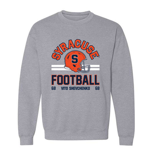Syracuse - NCAA Football : Vito Shevchenko - Sport Shersey Crewneck Sweatshirt-0