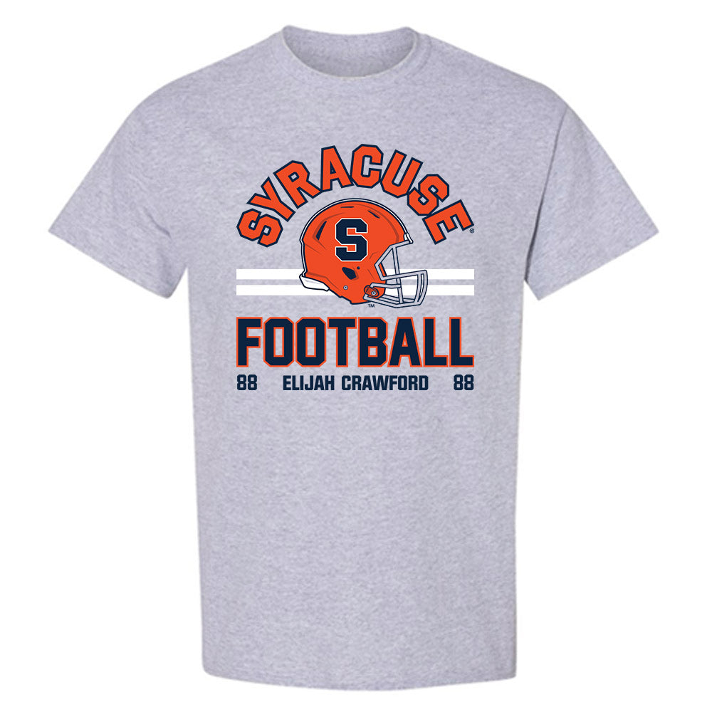 Syracuse - NCAA Football : Elijah Crawford - Sport Shersey T-Shirt-0
