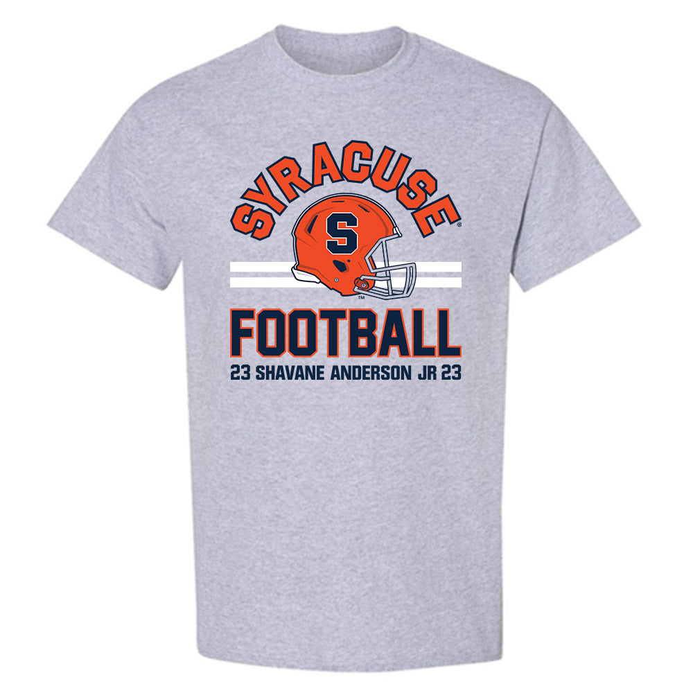 Syracuse - NCAA Football : Shavane Anderson jr - Sport Shersey T-Shirt-0