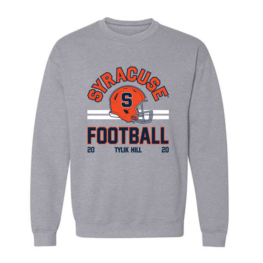 Syracuse - NCAA Football : Tylik Hill - Sport Shersey Crewneck Sweatshirt-0
