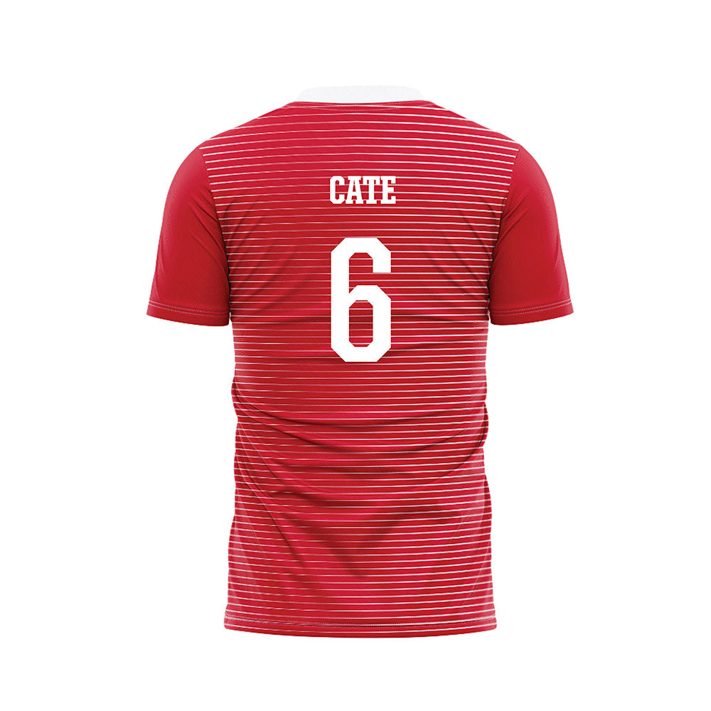 Houston - NCAA Women's Soccer : Bailey Cate - Red Soccer Jersey-1
