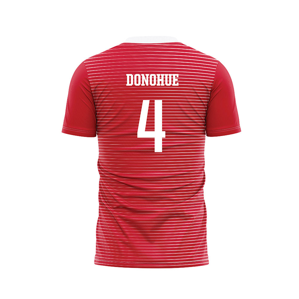 Houston - NCAA Women's Soccer : Morgan Donohue - Red Soccer Jersey-1