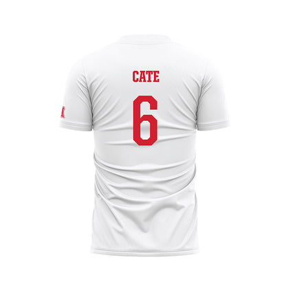Houston - NCAA Women's Soccer : Bailey Cate - White Soccer Jersey-1