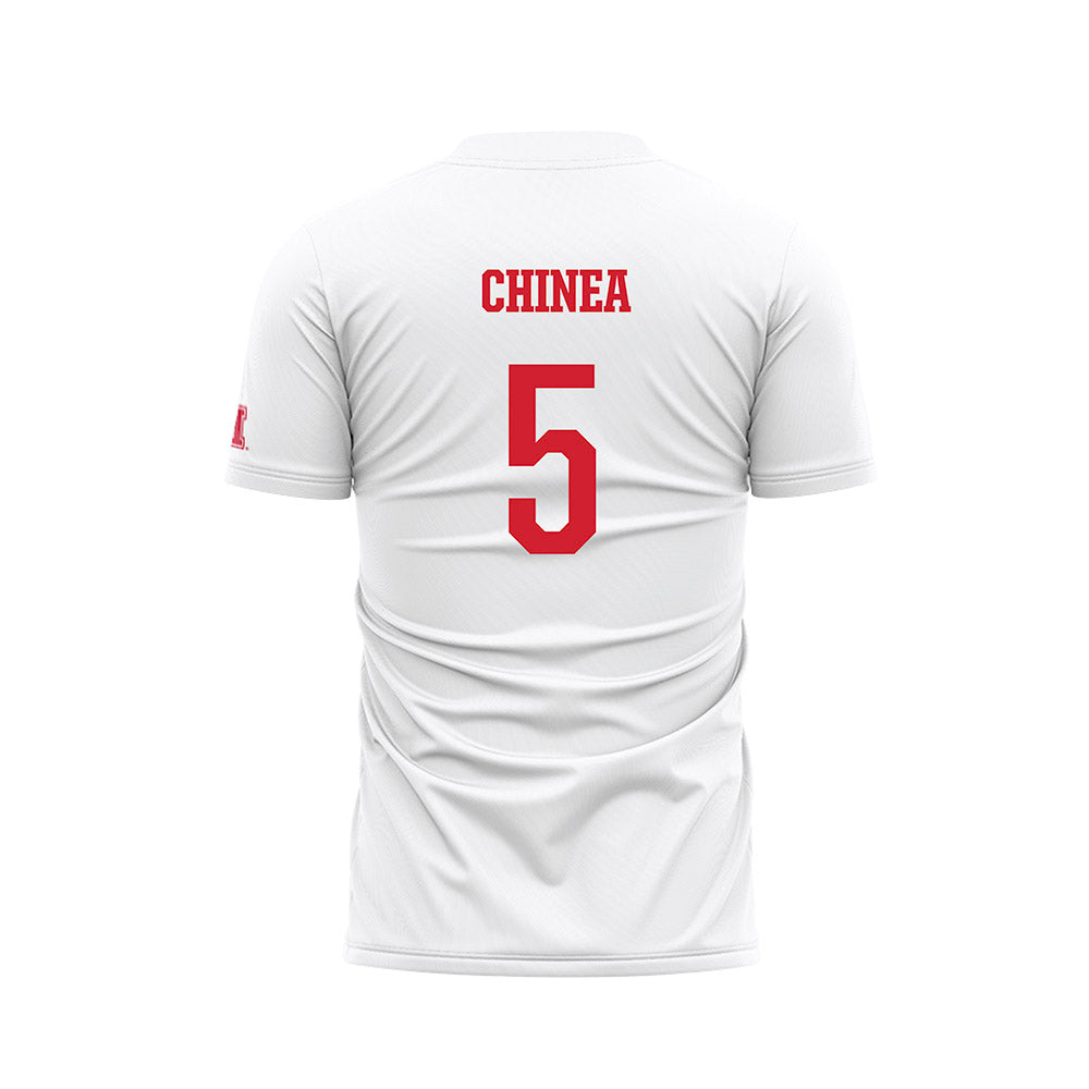 Houston - NCAA Women's Soccer : Jocelyn Chinea - White Soccer Jersey-1