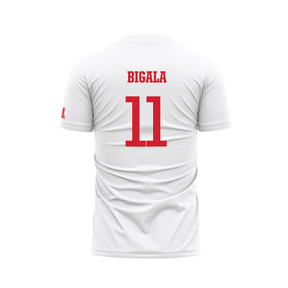 Houston - NCAA Women's Soccer : Elizabeth Bigala - White Soccer Jersey-1