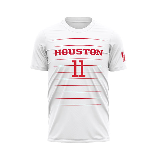Houston - NCAA Women's Soccer : Elizabeth Bigala - White Soccer Jersey-0