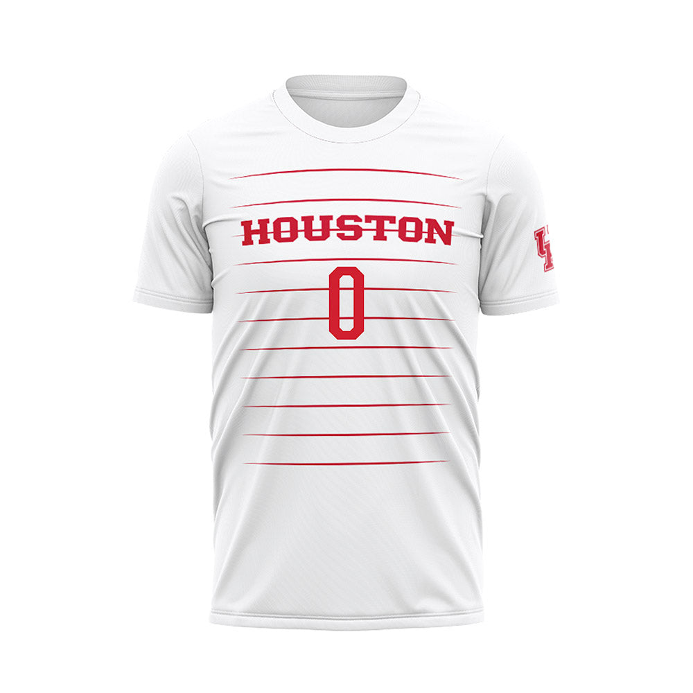 Houston - NCAA Women's Soccer : Delilah Burns - White Soccer Jersey-0