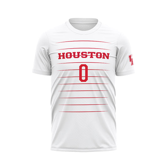 Houston - NCAA Women's Soccer : Delilah Burns - White Soccer Jersey-0