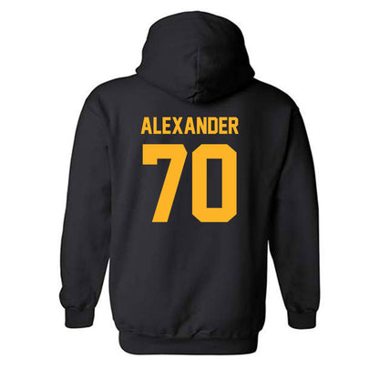 Towson - NCAA Football : TKhi Alexander - Classic Shersey Hooded Sweatshirt-1