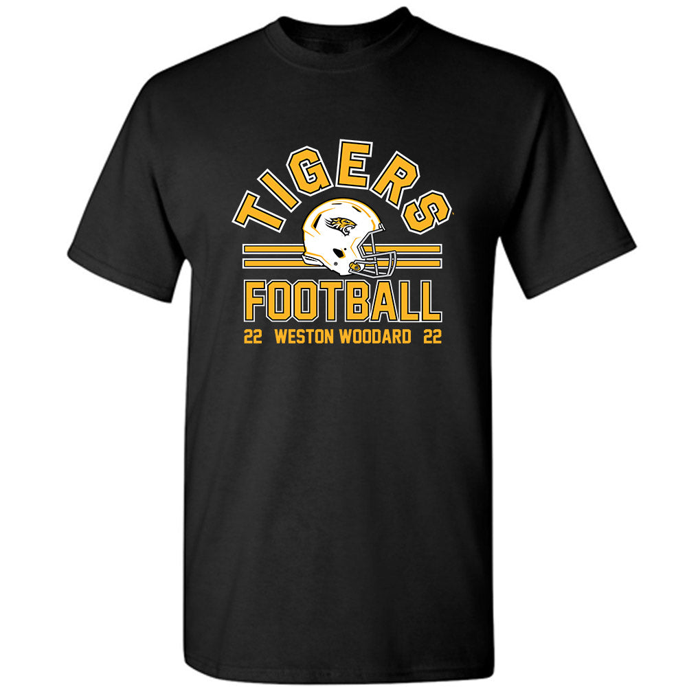 Towson - NCAA Football : Weston Woodard - Classic Fashion Shersey T-Shirt-0