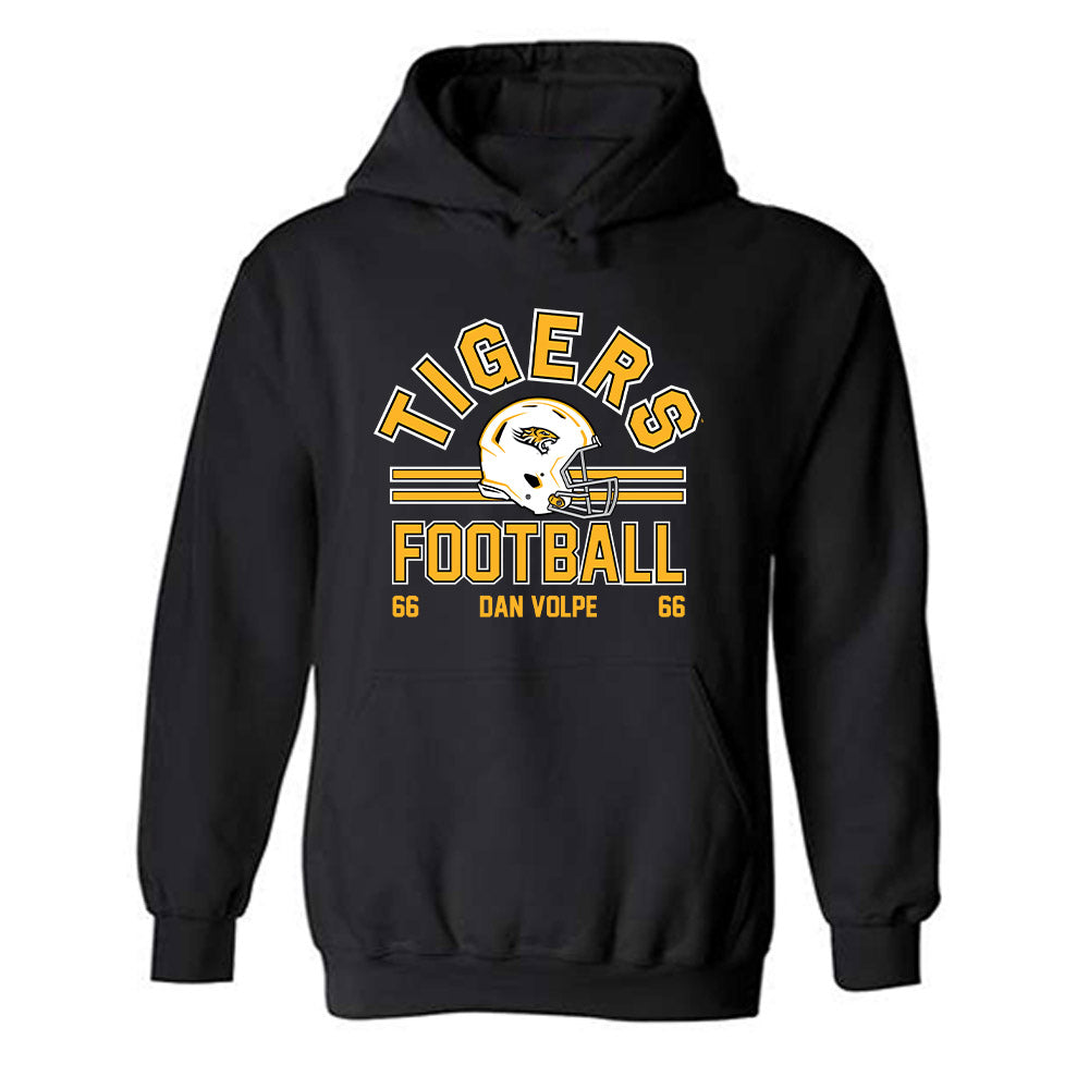 Towson - NCAA Football : Dan Volpe - Classic Fashion Shersey Hooded Sweatshirt-0
