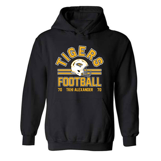 Towson - NCAA Football : TKhi Alexander - Classic Fashion Shersey Hooded Sweatshirt-0